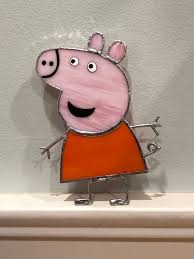 Peppa Pig For Jaxon Stained Glass