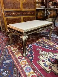 Empire Style Marble Top Coffee Table