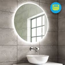 Bathroom vanities range in style from ultra traditional to sleek and modern. Cct Remembrance Etl Listed Bathroom Vanity Mirror With On Off Power Switch Ip54 Rated 2 Years Warranty At Touch Wall Mirror Ledmyplace 22 Inch Round Led Bathroom Lighted Mirror Wall Mounted Vanity Mirrors Kolenik