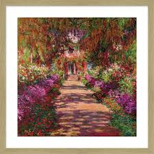 Print And Canvas Claude Monet Path