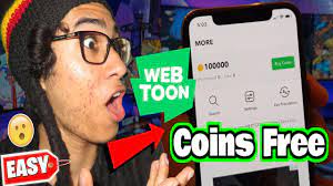Webtoon how to get free coins
