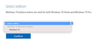 Accede al sitio oficial de microsoft para realizar la descarga: Direct Download Windows 10 Iso Files For Version 21h1 32 Bit 64 Bit