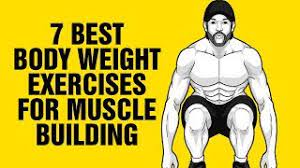 7 best body weight exercises for