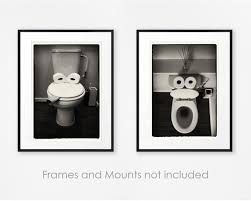 Funny Toilet Photos Bathroom Wall Art