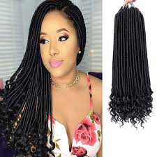 Women everywhere rocked them and filled pinterest and instagram. Amazon Com 8pcs Lot Gypsy Goddess Locs Crochet Hair Wavy Faux Locs With Curly Ends 100 Quality Kanekalon Fiber Synthetic Braiding Hair Extension 8packs Lot 20 1b Beauty