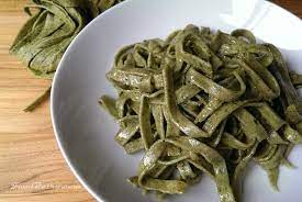 easy fresh spinach spelt pasta