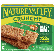 nature valley granola bars oats n
