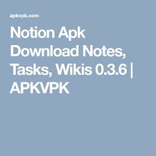 Notion is an android application for people that want to take notes, manage daily tasks, and access wikis all in the same place. Notion Apk Download Notes Tasks Wikis 0 3 6 Apkvpk Android Game Apps Notions Application Android