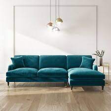 teal sofa ebay