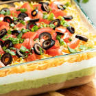 7 layer mexican appetizer
