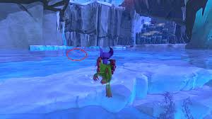 You ll find it easily enough in this area  Be sure to keep absorbing fire  as you go so you don t die from the cold  USgamer