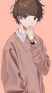 cute anime boy hd phone wallpaper peakpx