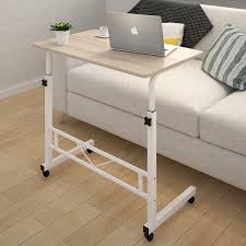 This laptop table for a couch will soon become your favourite companion, especially when you like to work on your laptop in various locations. Adjustable Sofa Bed Side Table Laptop Computer Desk Simple Desk Sofa Side Table Furniture