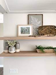 Floating Shelf Decor Oak Floating Shelves