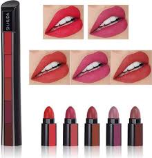 huda beauty 5in1 matte finish lipstick