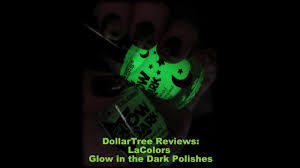 lacolors glow in the dark nail polishes