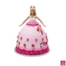 Once the cakes are completely chilled, take your barbie or princess doll (undressed) and stick her legs into the middle of the cake. Barbie Kids Cakes Online Princess Barbie Cake Barbie Doll Cake Price Rs 2689 Indiagiftskart