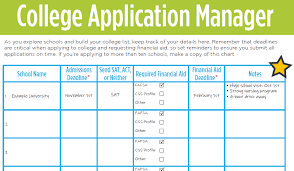 A Tool For College Admissions Mefas College Application