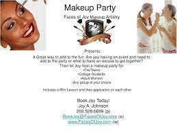 makeup party powerpoint presentation