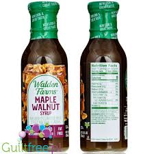 walden farms maple walnut usa syrop