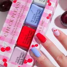 cherry scented nail polish by nails inc