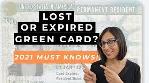 lost green card abroad or u s how