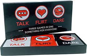 Leuk en romantisch spel voor koppels: Date Night Box Set met  gespreksstarters, flirterige spellen en coole durven - Kies uit Talk, Flirt  of Durf kaarten voor 3 games in 1 - Inclusief