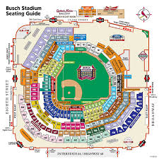 Rigorous Busch Stadium Suite Map Busch Stadium Seating Chart