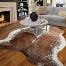 how to get wrinkles out of cowhide rug
