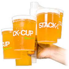 Stack Cups Stackable Pint Glasses