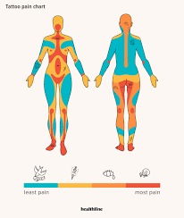 tattoo pain chart where it hurts most