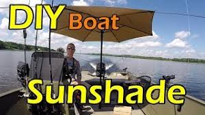 Build your own pontoon boat kit guide ~ seen boat plan. Diy Boat Canopy 2018 Youtube
