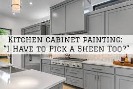 Matte is not practical in kitchens and baths where you will need durable paint you can easily clean. Kitchen Cabinet Painting Amador County I Have To Pick A Sheen Too Michael Hines Painting Ione Ca Painting Contractor