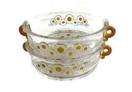 Walther Glass Dish Serving Bowl Fruit