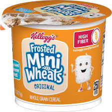 frosted mini wheats bite size cereal