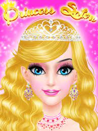 salon games royal princess makeup