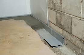 Interior Basement Drainage System In