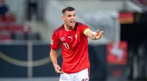 Important facts about granit xhaka: Euro 2020 Who Is Granit Xhaka S Wife And Does He Have Kids Fourfourtwo