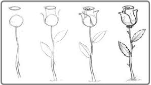 How to draw a rose. 1001 Ideas And Tutorials On How To Draw A Rose Step By Step