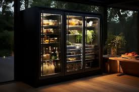 Contemporary Glassdoor Refrigerator