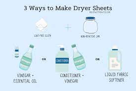 make your own dryer sheets three easy