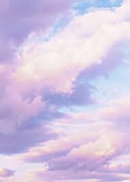Aesthetic Light Purple Clouds ...