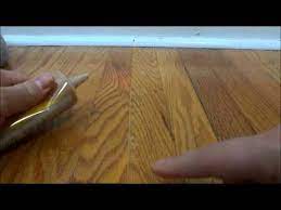 hardwood flooring with wood filler