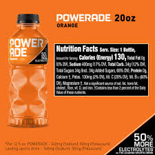 powerade orange sports drink 8 pk