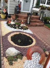 Diy Ideas With Stone Flower Beds