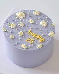 Minimalist Birthday Cake Design gambar png