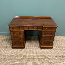 Some have two hanging file drawers, some combine a box drawer for holding materials and supplies, and some include a cabinet for holding a pc. Spectacular Victorian Heals Mahogany Antique Pedestal Desk Antiques World