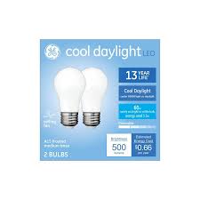 Ge Cool Daylight 60 Watt Eq A15 Cool Daylight Dimmable Led Light Bulb 2 Pack In The General Purpose Led Light Bulbs Department At Lowes Com