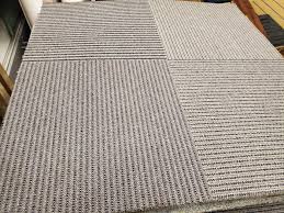 500 sqft of recycled carpet tiles