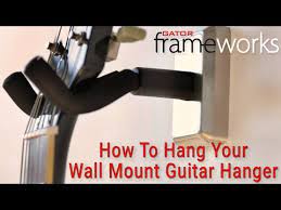 To Hang Your Wall Mount Guitar Hanger